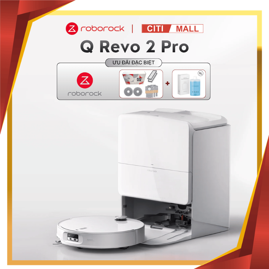 Roborock Qrevo Edge 2 Pro - Robot Hút Bụi Lau Nhà 2026