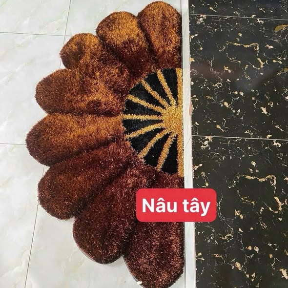 Thảm lông quạt sang xịn độc đáo, hiện đại