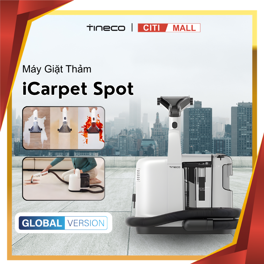 Tineco iCarpet Spot - Máy làm sạch thảm 2026