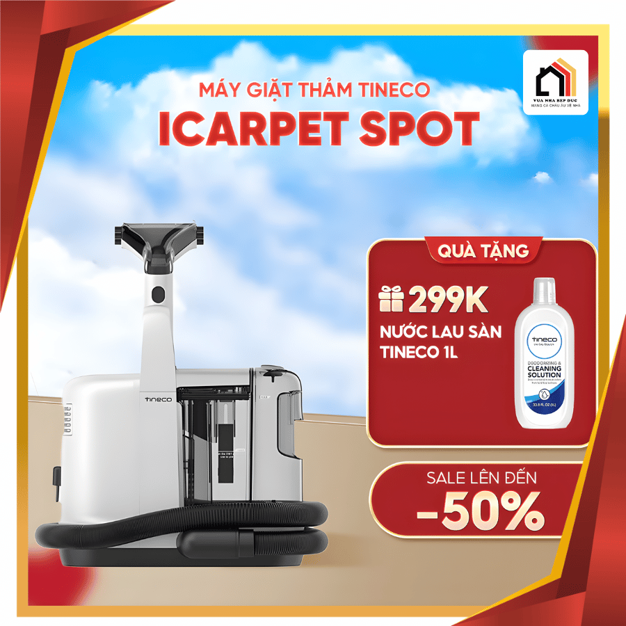 Tineco iCarpet Spot - Máy làm sạch thảm 2026