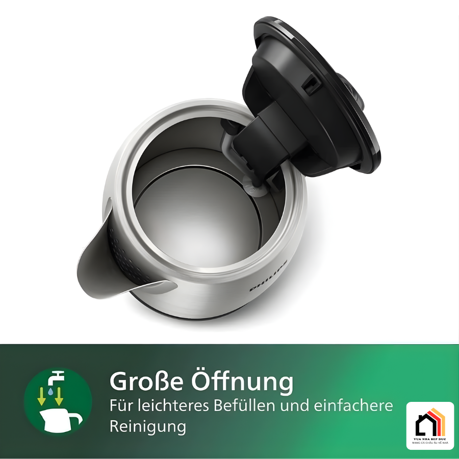 ẤM ĐUN NƯỚC SIÊU TỐC PHILIPS HD9350/90 tại Vua Nhà Bếp Đức 05