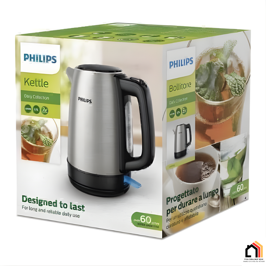 ẤM ĐUN NƯỚC SIÊU TỐC PHILIPS HD9350/90 tại Vua Nhà Bếp Đức 12