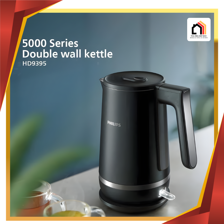 Ấm siêu tốc Philips HD9395/90 1,7L