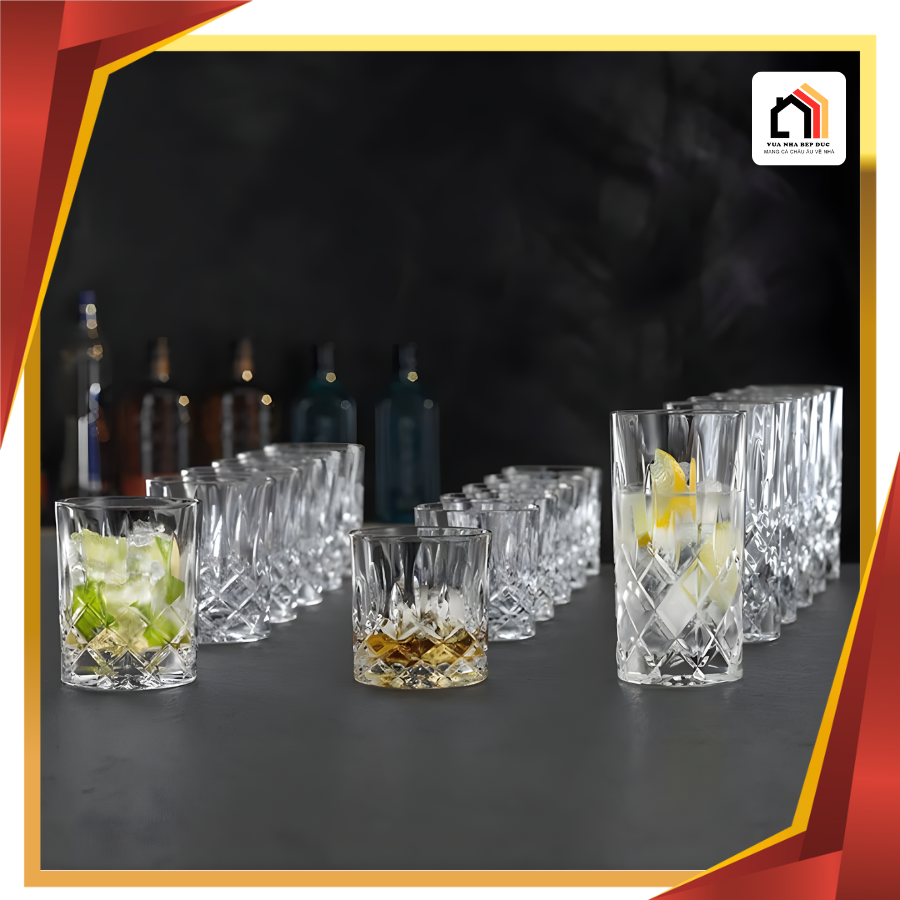 Bộ 18 cốc pha lê Nachtmann Noblesse tại Vua Nhà Bếp Đức 01