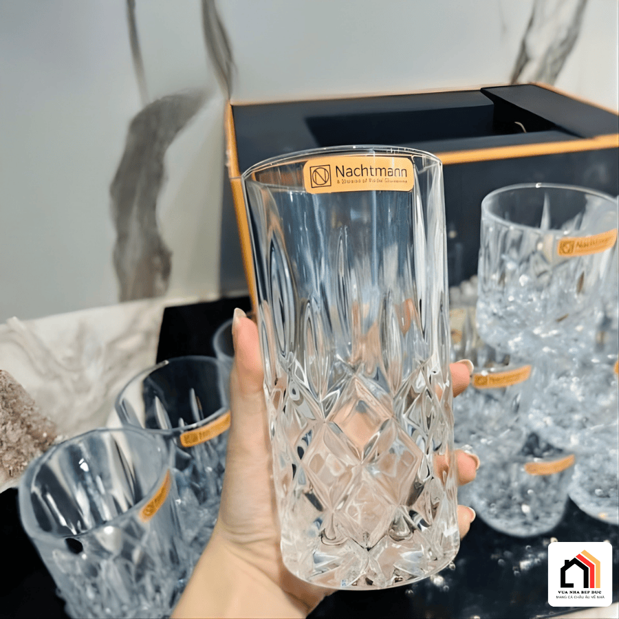 Bộ 18 cốc pha lê Nachtmann Noblesse tại Vua Nhà Bếp Đức 05