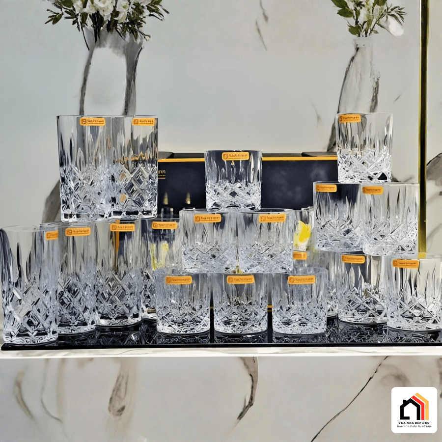 Bộ 18 cốc pha lê Nachtmann Noblesse tại Vua Nhà Bếp Đức 02