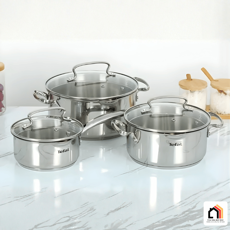 Bộ Nồi 3 Món Tefal Duetto Plus G719S674 - Siêu Sale 2025 tại Vua Nhà Bếp Đức 07