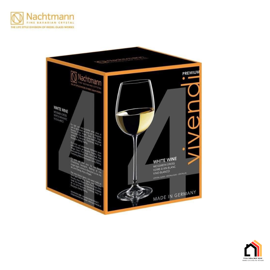 BỘ 4 LY RƯỢU VANG TRẮNG NACHTMANN VIVENDI 85692 474ML tại Vua Nhà Bếp Đức 06