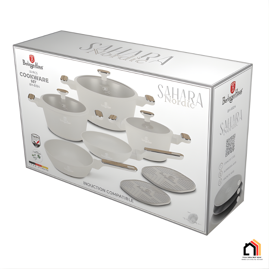 Bộ Nồi 10 Món Berlinger Haus BH/8324 - Siêu Sale 2026 tại Vua Nhà Bếp Đức 09