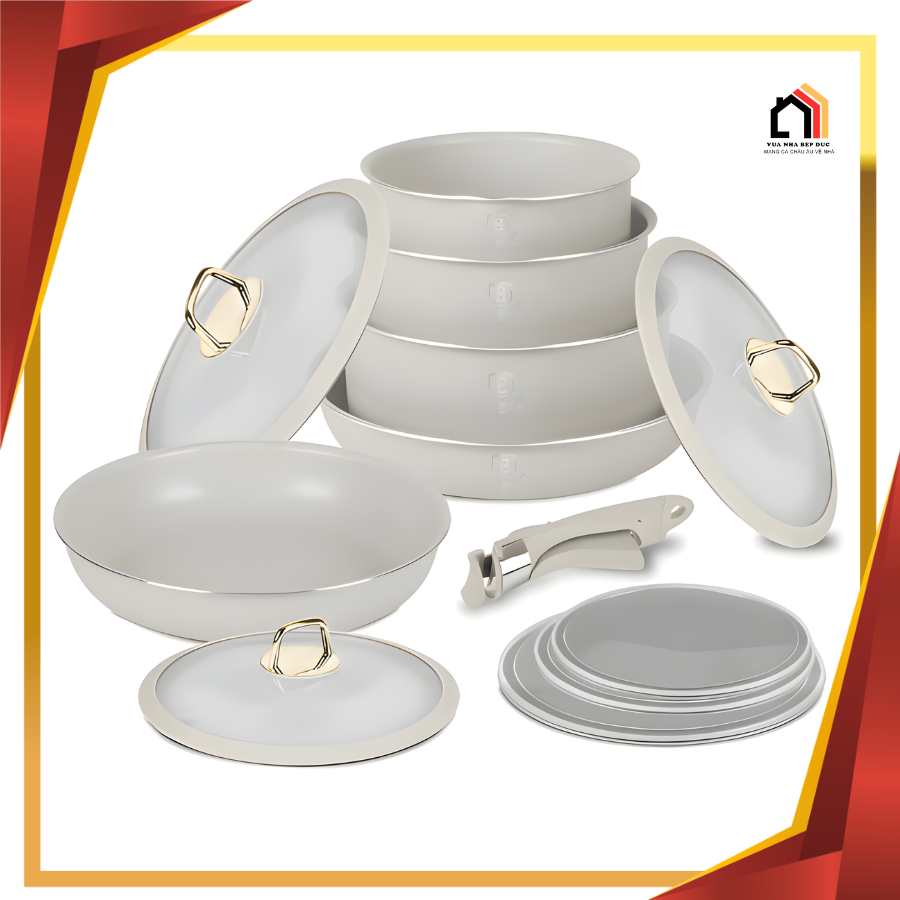 Bộ nồi 13 món Berlinger Haus - Sahara Collection