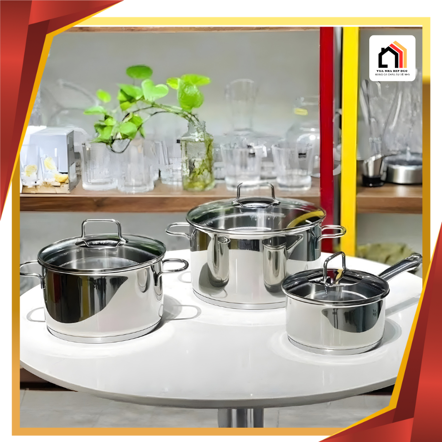 Bộ Nồi 3 Món WMF Astoria - Siêu Sale 2026