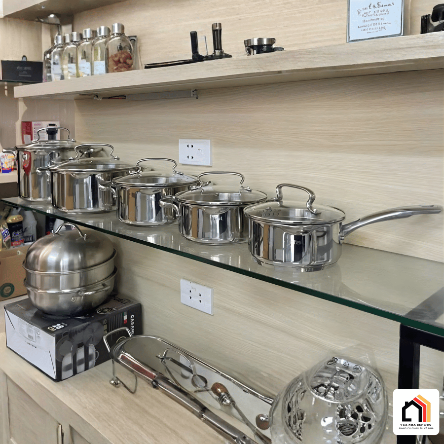 Bộ Nồi 5 Món Inox Tefal Duetto Plus G719SA5 - Siêu Sale 2026 tại Vua Nhà Bếp Đức 03