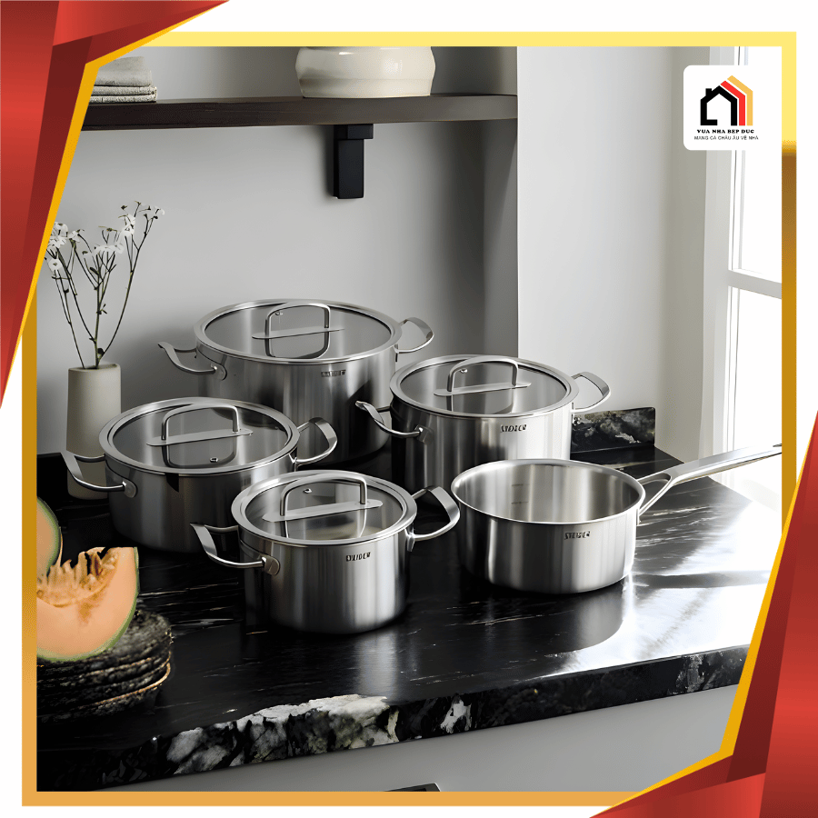 Bộ Nồi 5 Món Steiger Element - Siêu Sale 2026