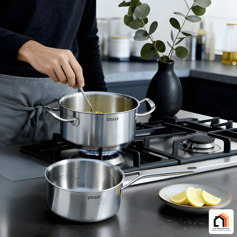 Bộ Nồi 5 Món Steiger Element - Siêu Sale 2026 tại Vua Nhà Bếp Đức 06