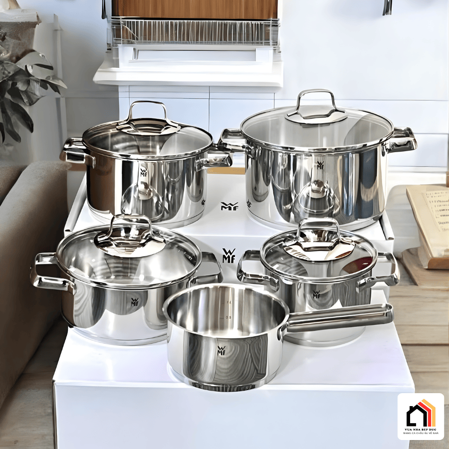 Bộ Nồi 5 Món WMF BELMONTE Cao Cấp 2026 tại Vua Nhà Bếp Đức 02