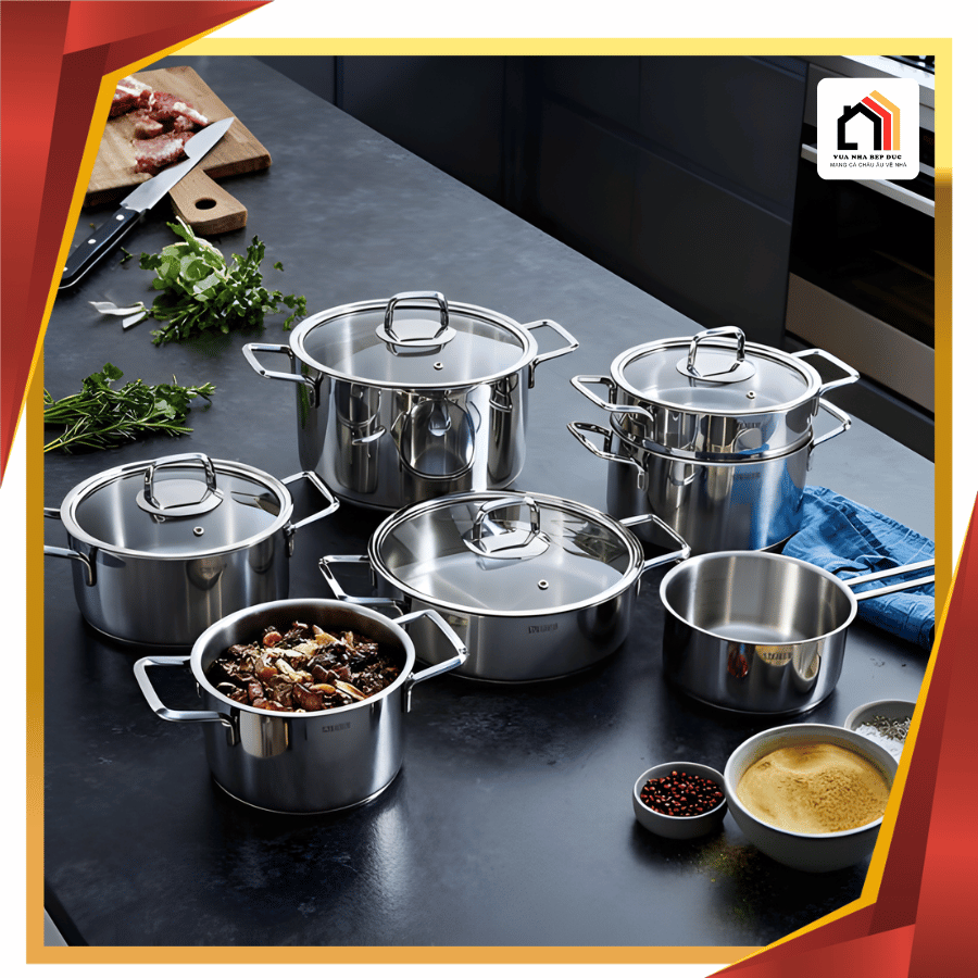 Bộ Nồi 7 Món Steiger Diamond - Siêu Sale 2026