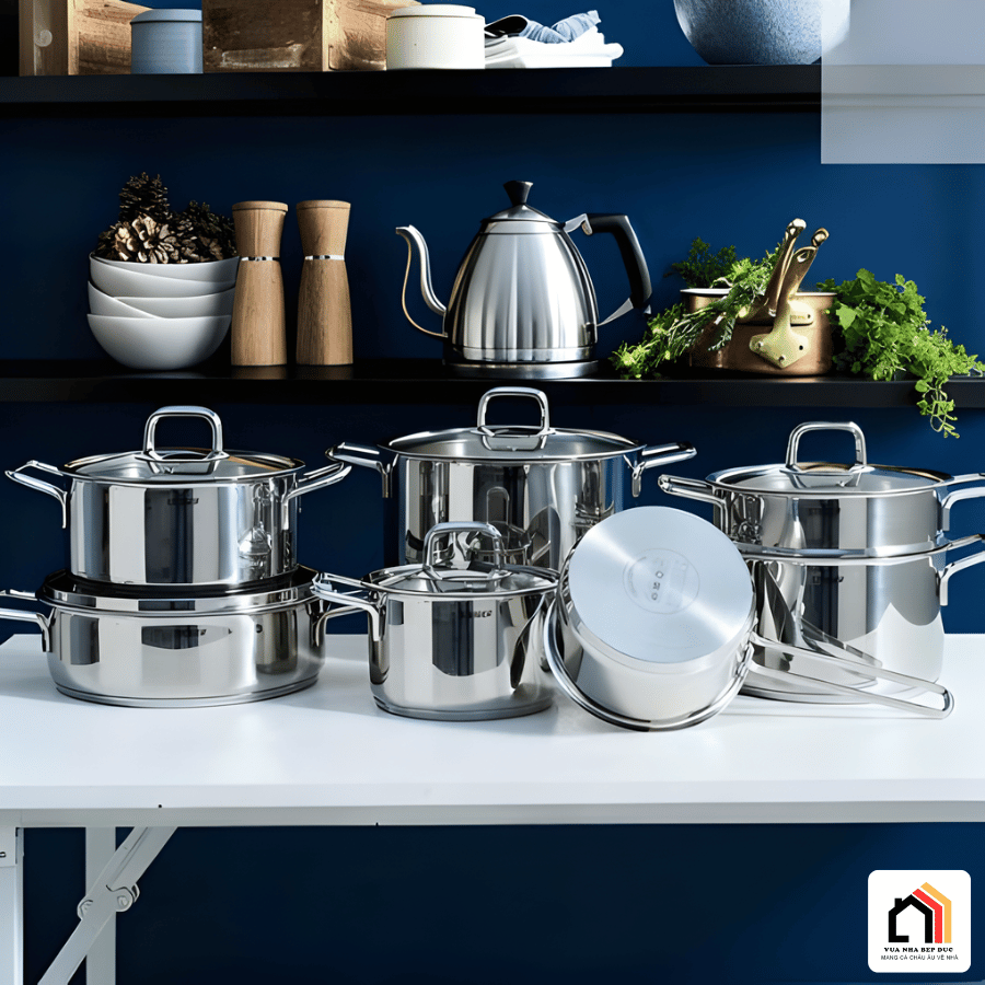 Bộ Nồi 7 Món Steiger Diamond - Siêu Sale 2026 tại Vua Nhà Bếp Đức 02