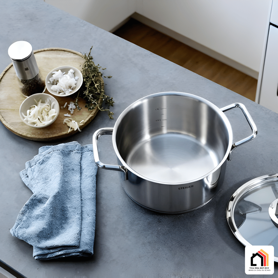 Bộ Nồi 7 Món Steiger Diamond - Siêu Sale 2026 tại Vua Nhà Bếp Đức 06