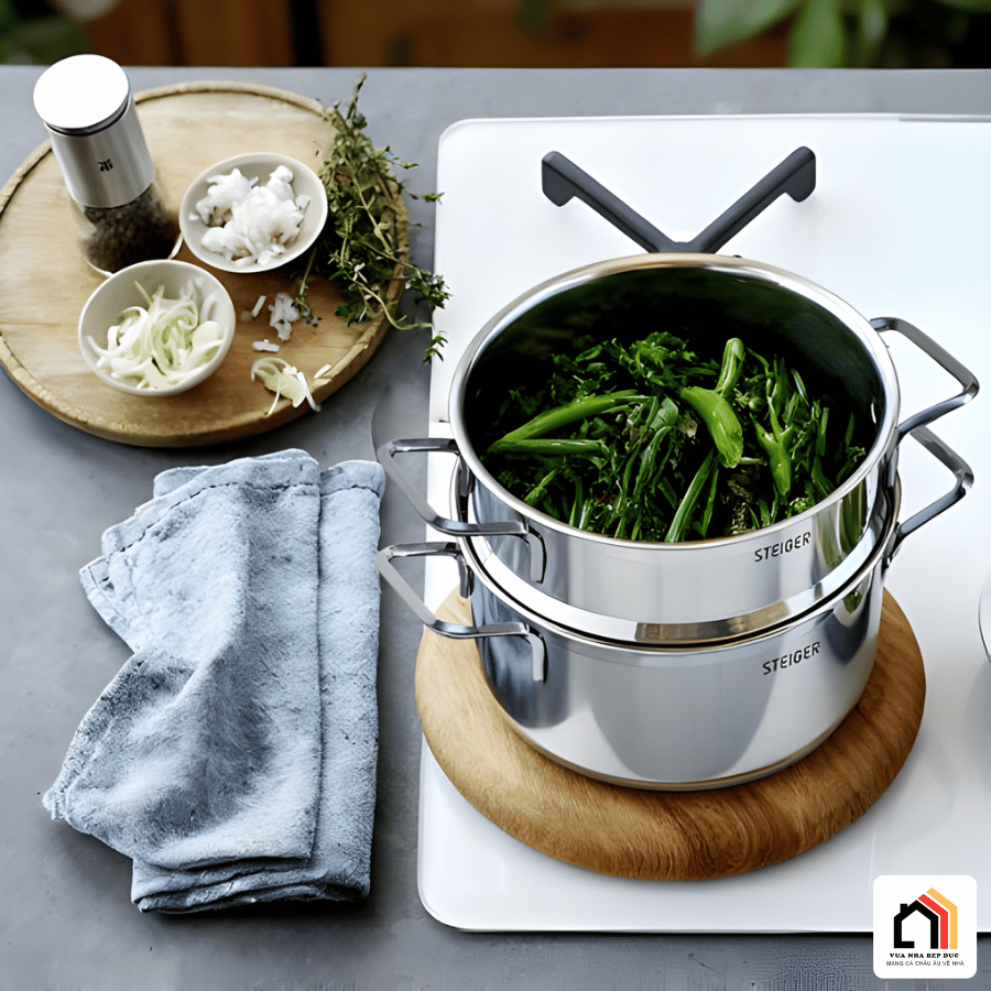 Bộ Nồi 7 Món Steiger Diamond - Siêu Sale 2026 tại Vua Nhà Bếp Đức 07