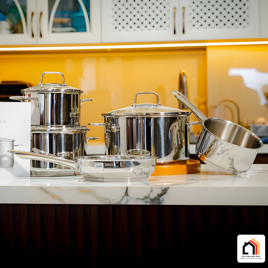 Bộ Nồi 5 Món WMF Astoria - Siêu Sale 2026 tại Vua Nhà Bếp Đức 07