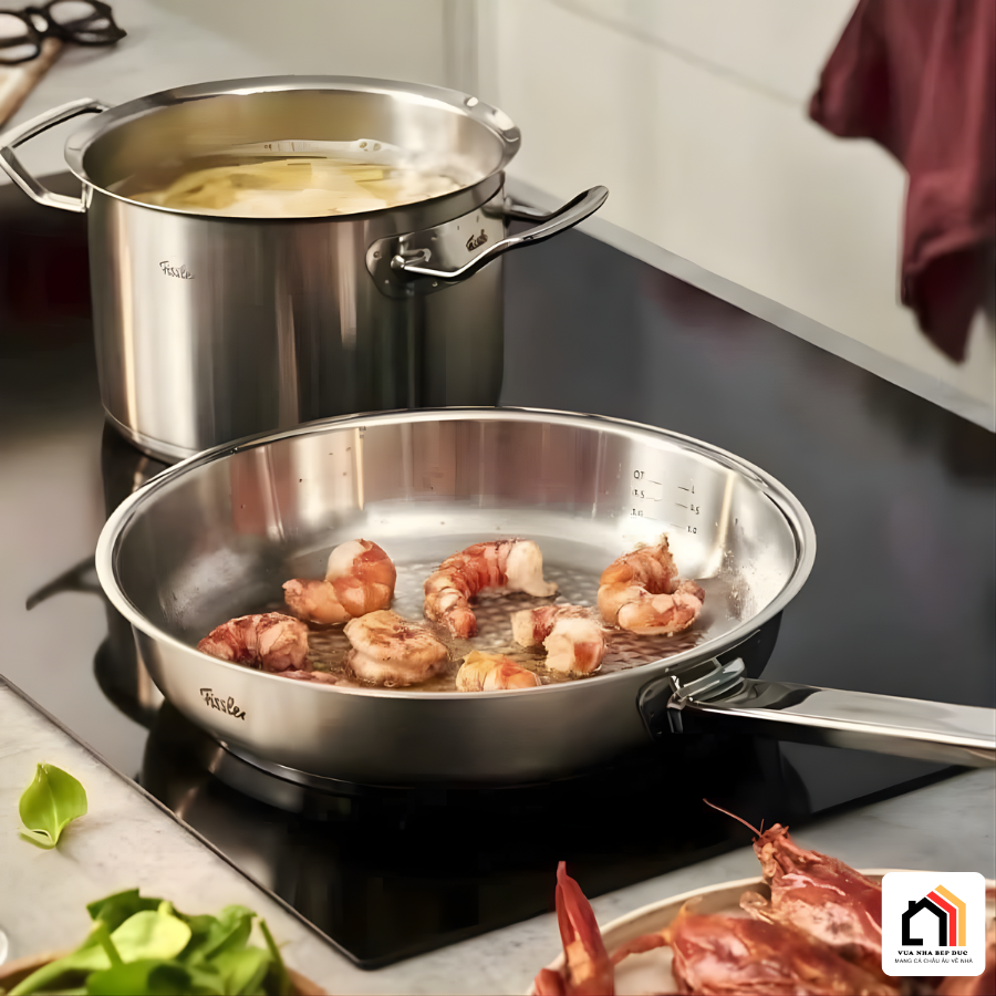 Bộ Nồi 5 Món Fissler Original Profi Collection - Siêu Sale 2026  tại Vua Nhà Bếp Đức 08