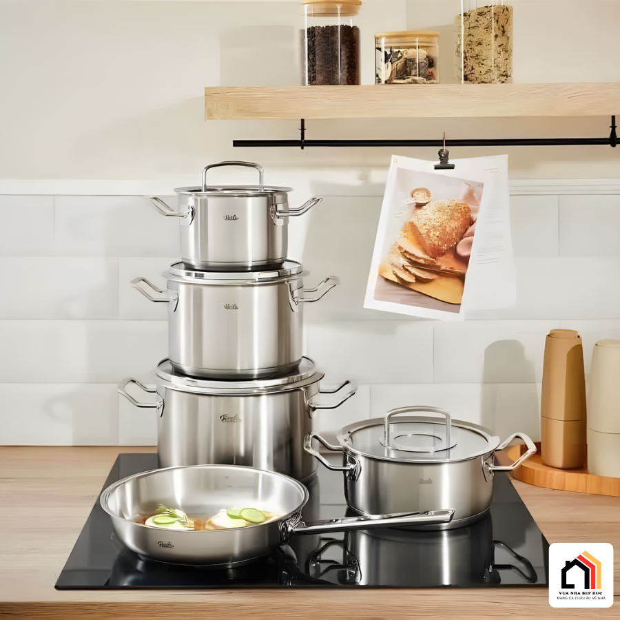 Bộ Nồi 5 Món Fissler Original Profi Collection - Siêu Sale 2026  tại Vua Nhà Bếp Đức 09