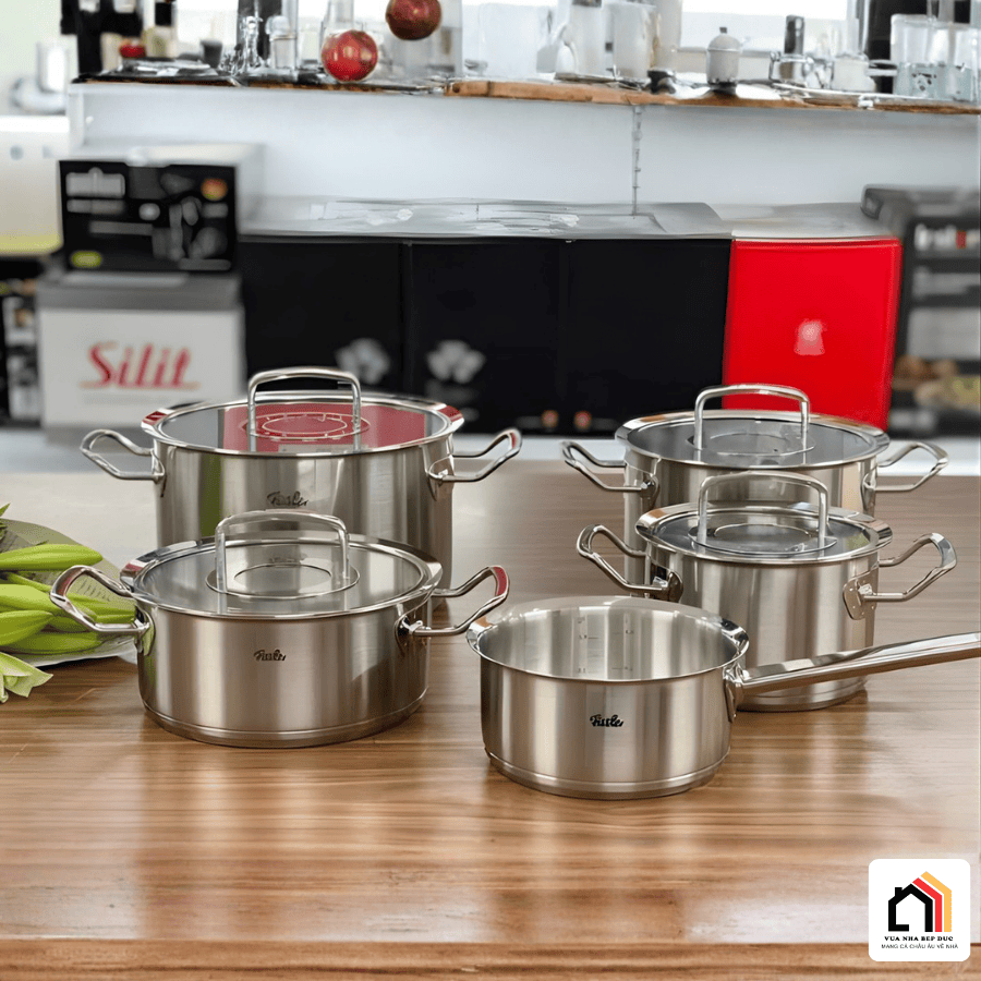 Bộ Nồi 5 Món Fissler Original Profi Collection - Siêu Sale 2026  tại Vua Nhà Bếp Đức 03