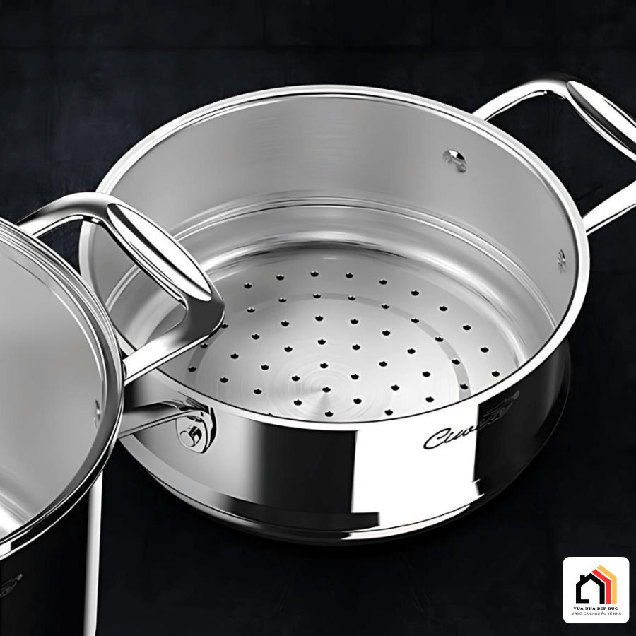 Bộ Nồi 7 Món Inox Cao Cấp Ciwete - Siêu Sale 2026 tại Vua Nhà Bếp Đức 10