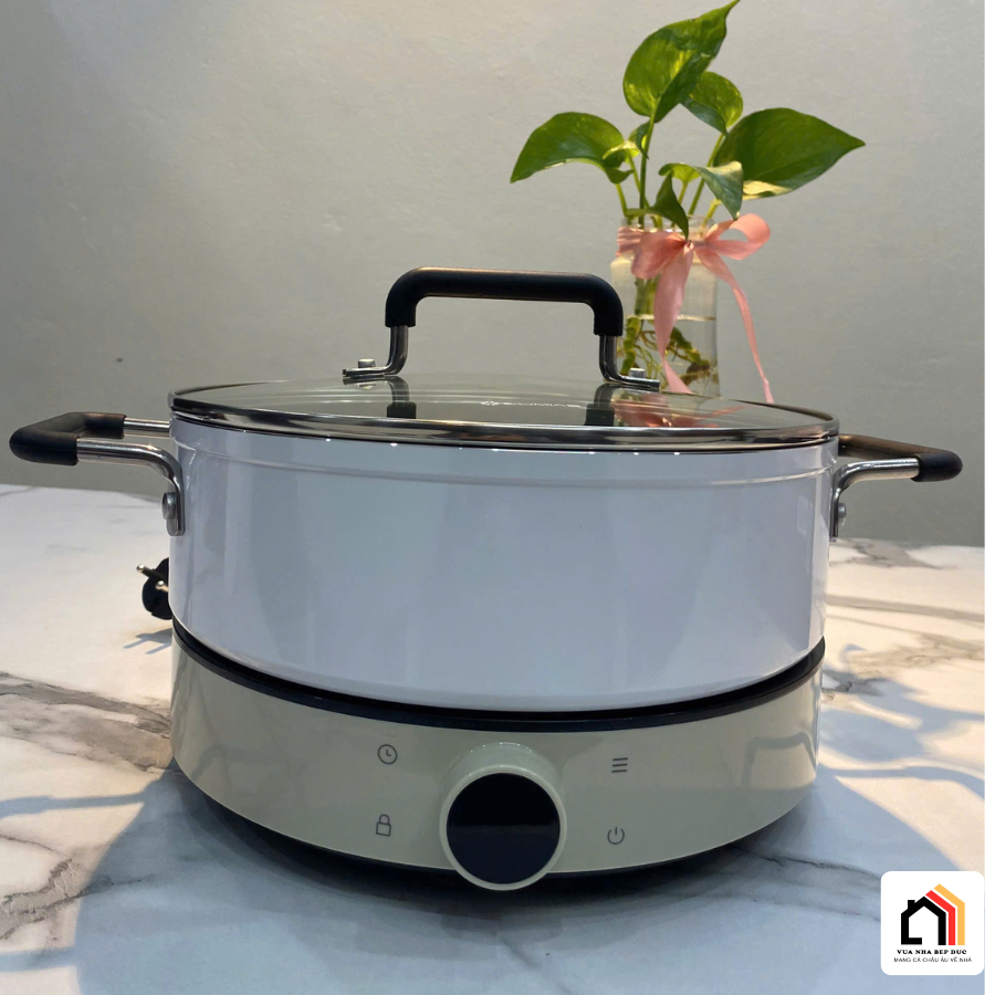 Bộ Nồi Lẩu Lumias Hàn Quốc Gồm Nồi và Bếp Từ 2000W tại Vua Nhà Bếp Đức-10