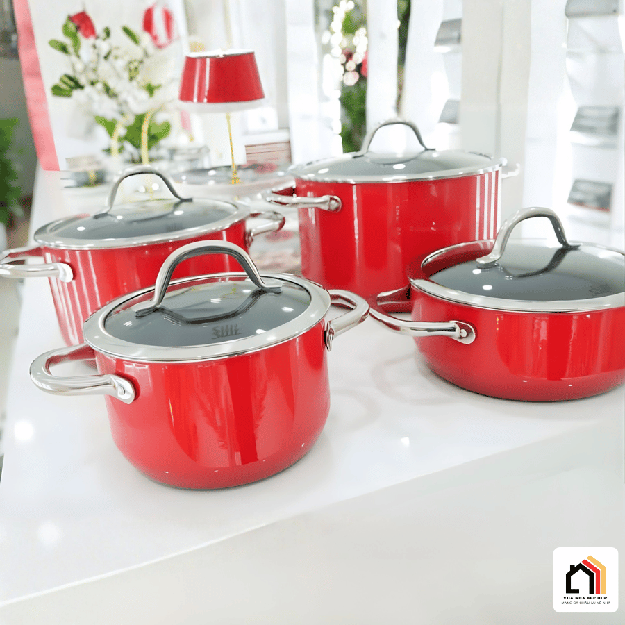 Bộ Nồi 4 Món Silit Silargan Passion - Siêu Sale 2026 tại Vua Nhà Bếp Đức 08