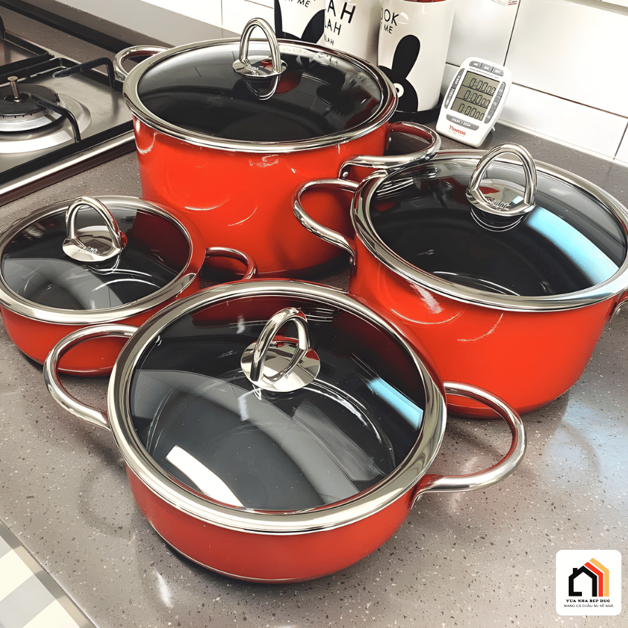 Bộ Nồi 4 Món Silit Silargan Passion - Siêu Sale 2026 tại Vua Nhà Bếp Đức 09