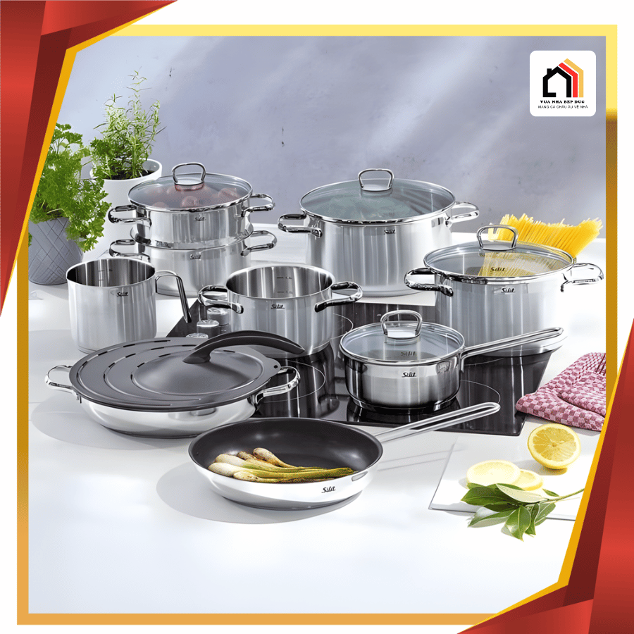 Bộ nồi 10 món Silit Toskana - Siêu Sale 2026