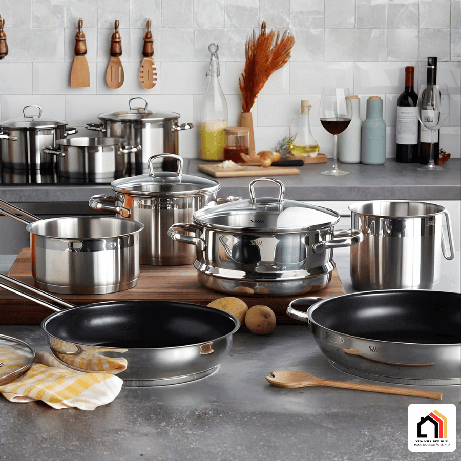 Bộ nồi 10 món Silit Toskana - Siêu Sale 2026 tại Vua Nhà Bếp Đức 02