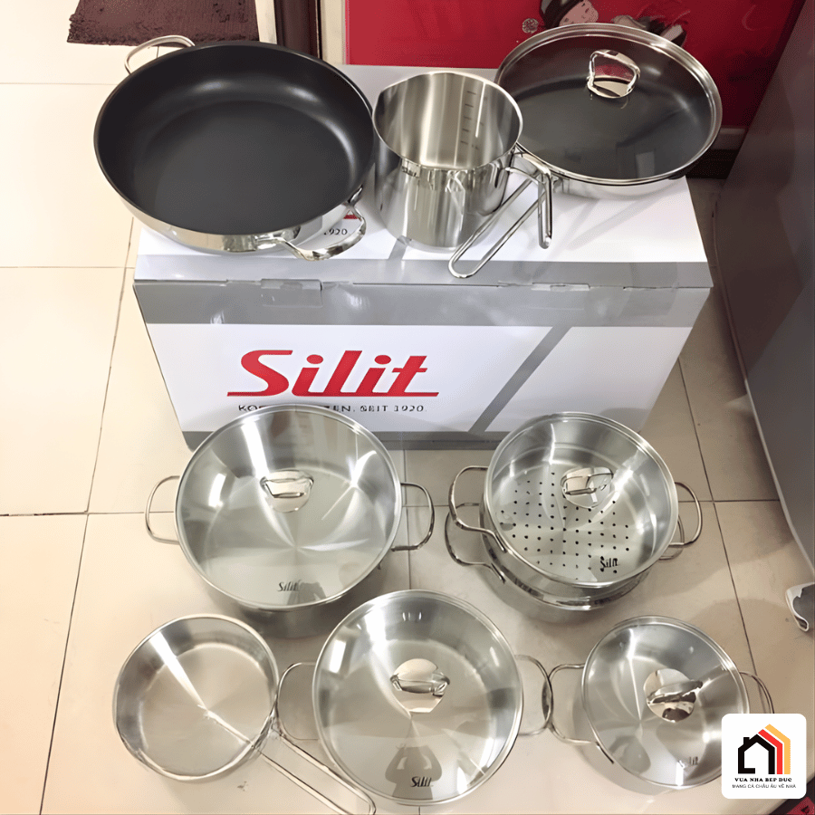 Bộ nồi 10 món Silit Toskana - Siêu Sale 2026 tại Vua Nhà Bếp Đức 04