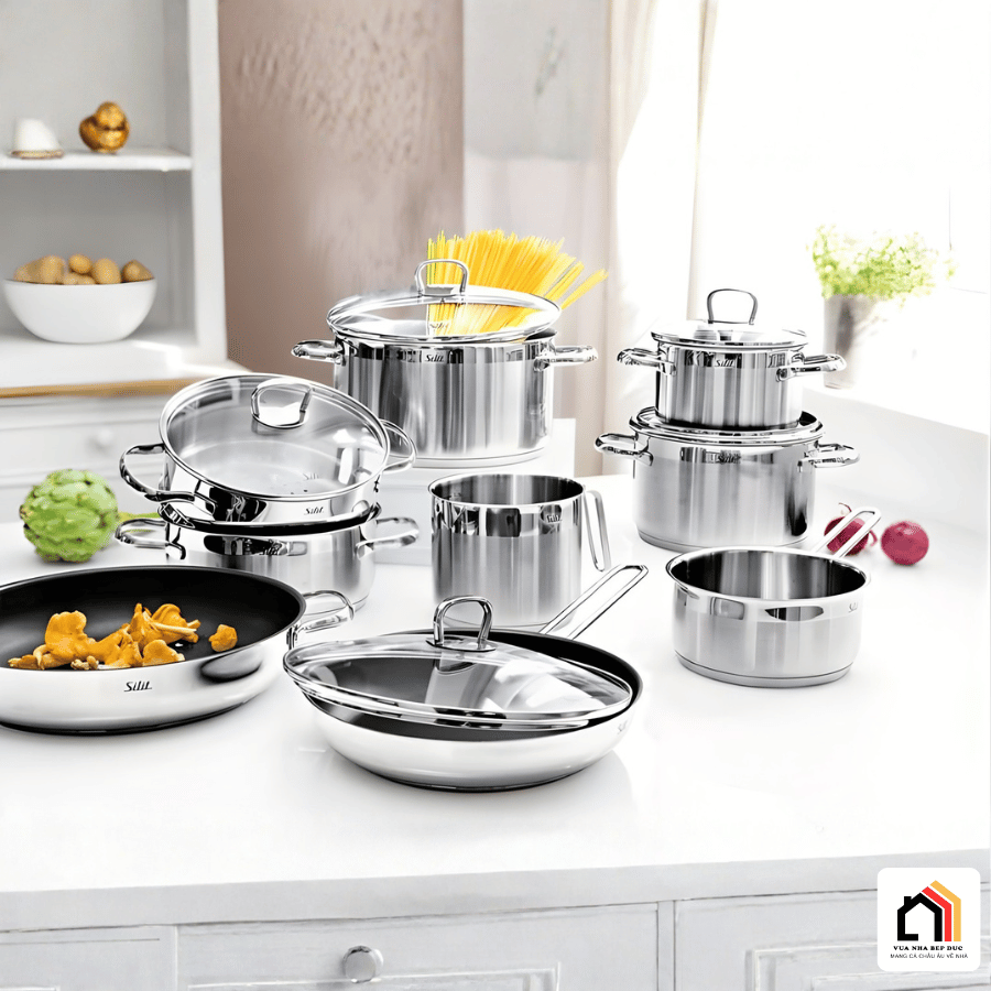 Bộ nồi 10 món Silit Toskana - Siêu Sale 2026 tại Vua Nhà Bếp Đức 08