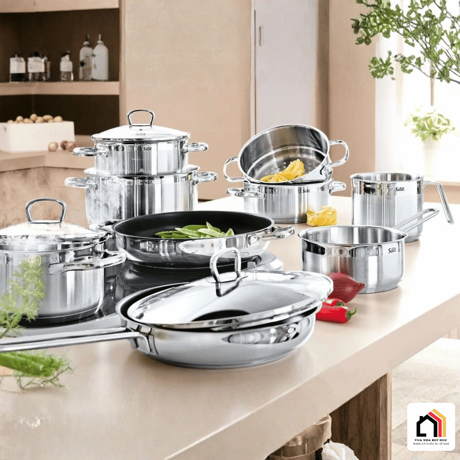 Bộ nồi 10 món Silit Toskana - Siêu Sale 2026 tại Vua Nhà Bếp Đức 09