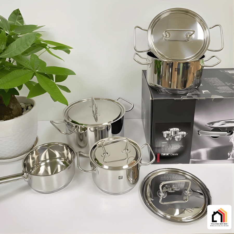 Bộ Nồi 5 Món Zwilling Twin Classic - Siêu Sale 2026 tại Vua Nhà Bếp Đức 09