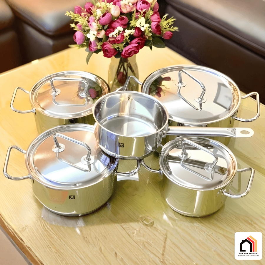 Bộ Nồi 5 Món Zwilling Twin Classic - Siêu Sale 2026 tại Vua Nhà Bếp Đức 07