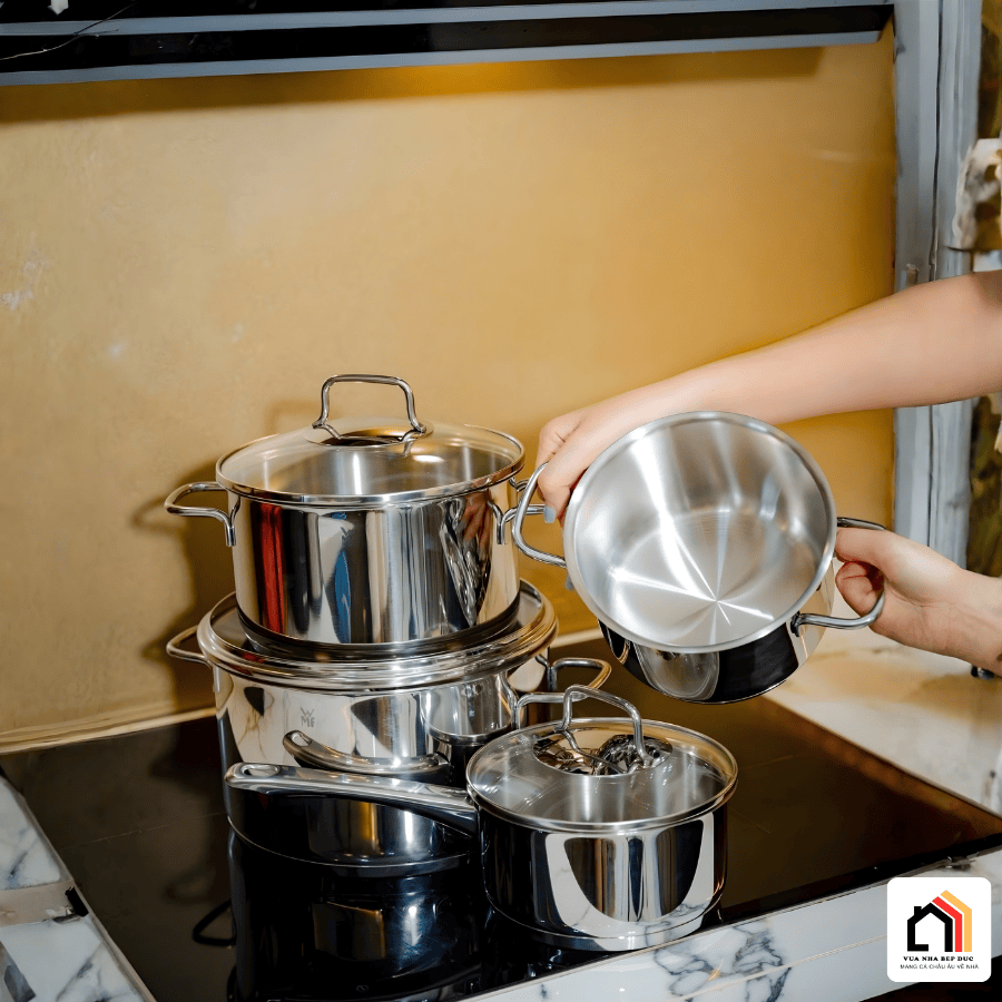 Bộ Nồi WMF ASTORIA 4 Món - Siêu Sale 2026 tại Vua Nhà Bếp Đức 05