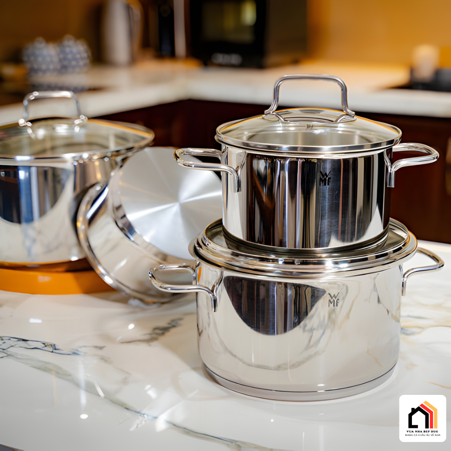 Bộ Nồi WMF ASTORIA 4 Món - Siêu Sale 2026 tại Vua Nhà Bếp Đức 10
