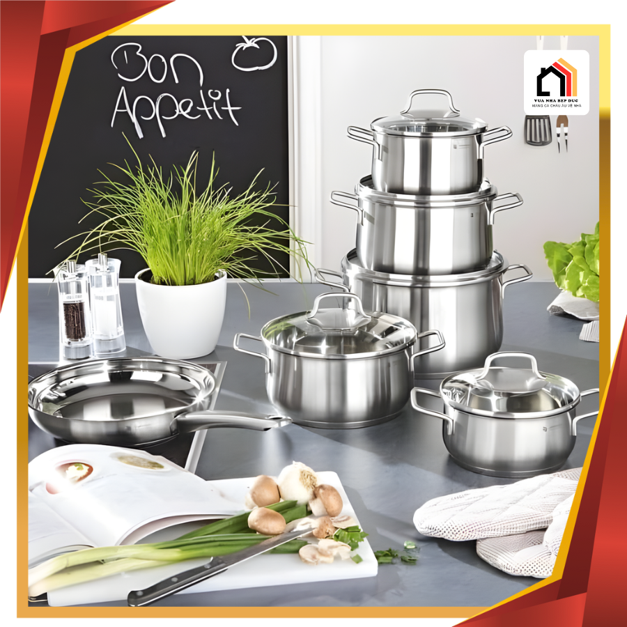 Bộ Nồi 6 Món WMF Brilliant - Siêu Sale 2026