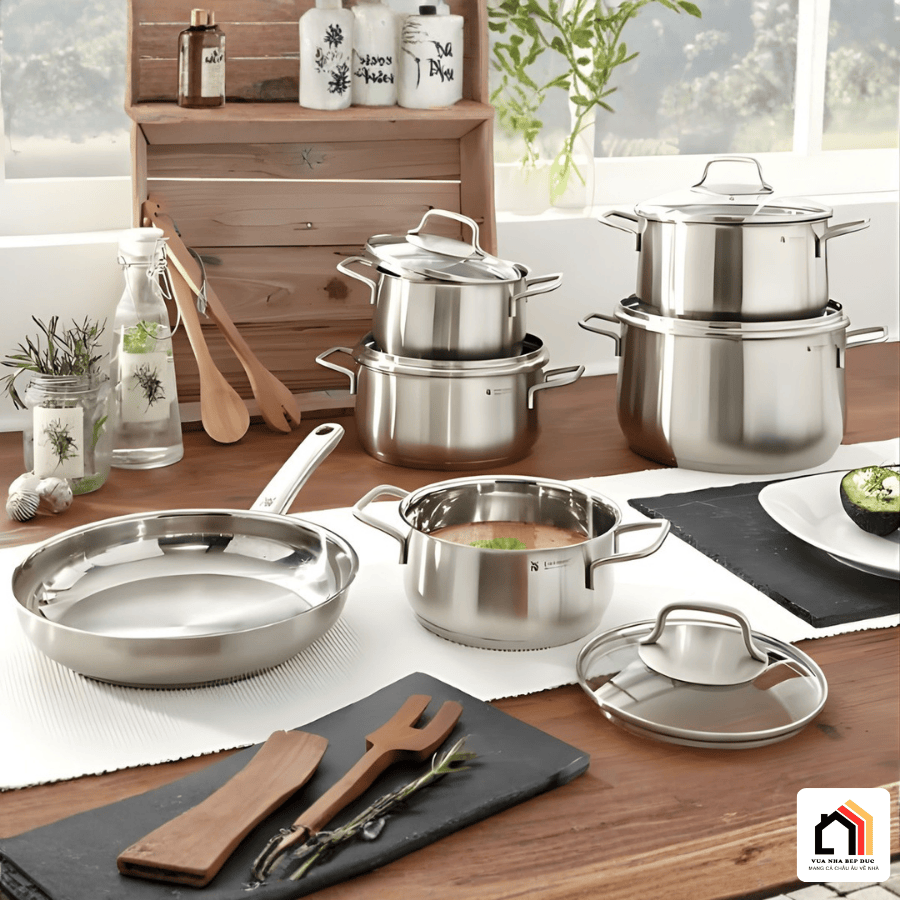 Bộ Nồi 6 Món WMF Brilliant - Siêu Sale 2026 tại Vua Nhà Bếp Đức 07