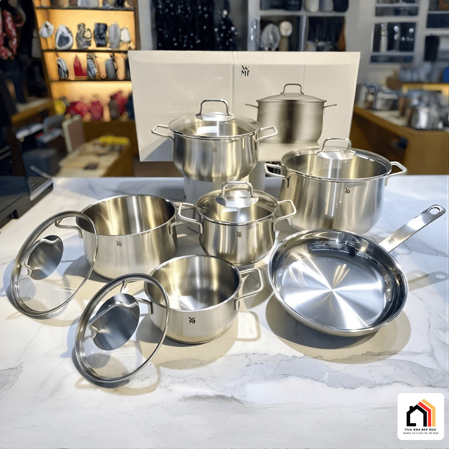 Bộ Nồi 6 Món WMF Brilliant - Siêu Sale 2026 tại Vua Nhà Bếp Đức 05