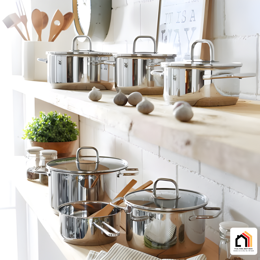 Bộ Nồi WMF Inspiration 6 Món - Siêu Sale 2026 tại Vua Nhà Bếp Đức 06