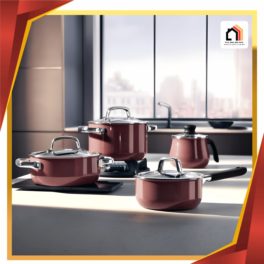 Bộ Nồi 4 Món WMF Topf-Set Fusiontec FT Mineral Töpf 4tlg