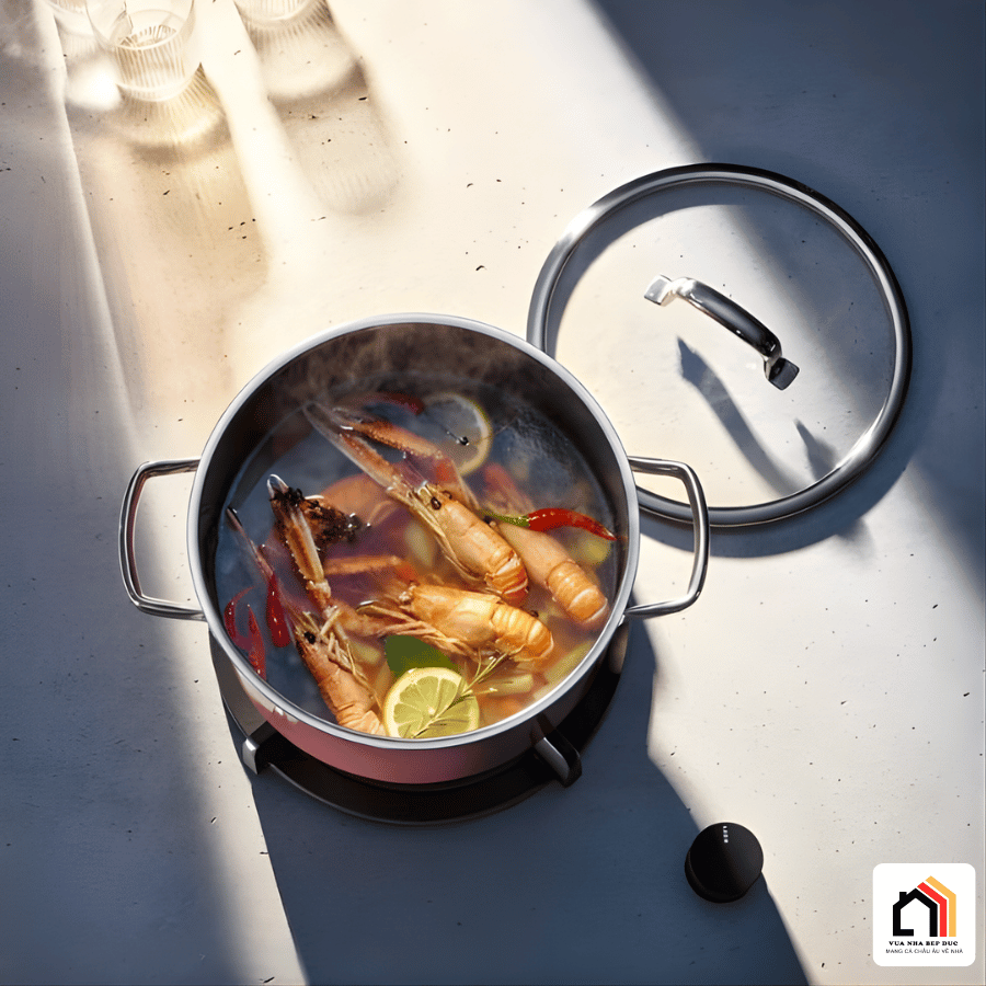 Bộ Nồi 4 Món WMF Topf-Set Fusiontec FT Mineral Töpf 4tlg tại Vua Nhà Bếp Đức 06