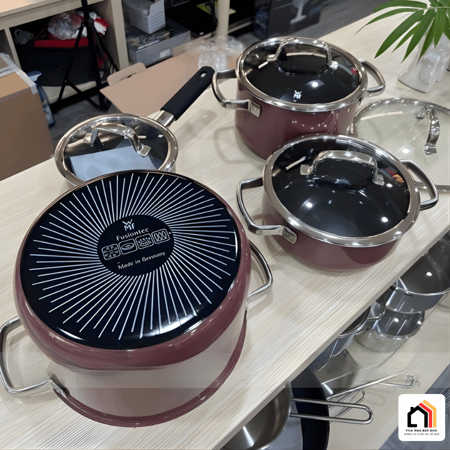 Bộ Nồi 4 Món WMF Topf-Set Fusiontec FT Mineral Töpf 4tlg tại Vua Nhà Bếp Đức 09
