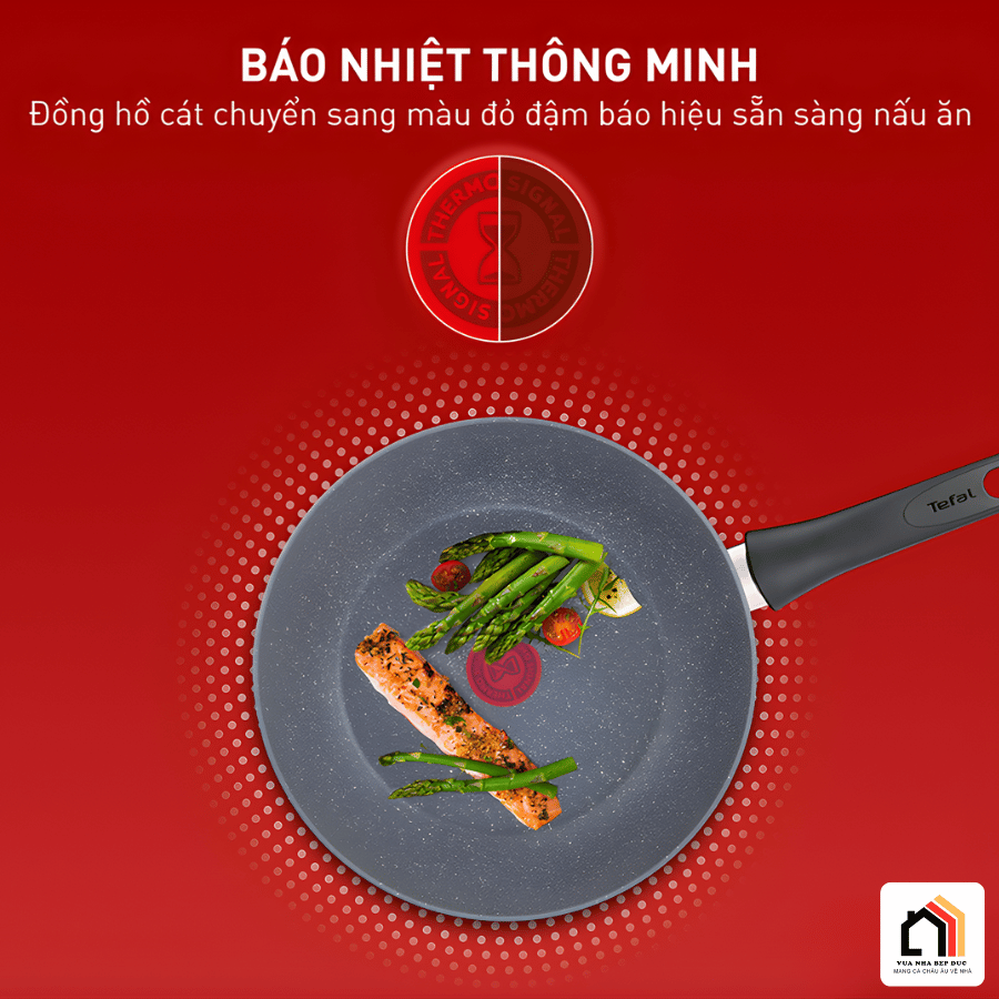 Chảo Chiên Sâu Lòng Tefal Cook Healthy 28cm G1348695 tại Vua Nhà Bếp Đức 06