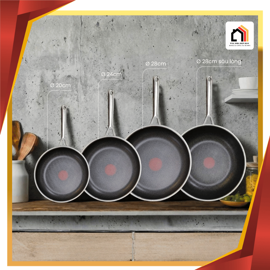 Chảo Chống Dính Steiger Profiheat - Siêu Sale 2026 tại Vua Nhà Bếp Đức 01