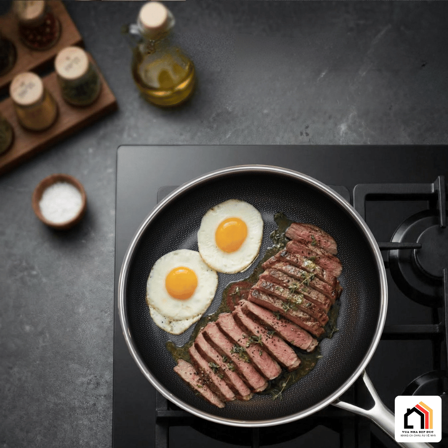 Chảo Chống Dính Steiger Profiheat - Siêu Sale 2026 tại Vua Nhà Bếp Đức 04